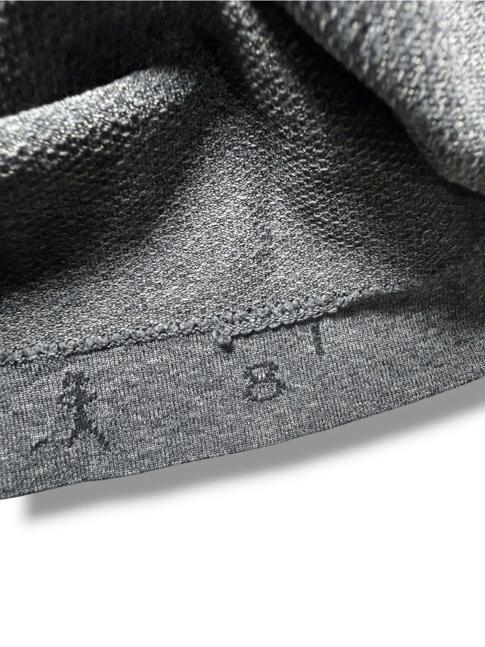 Lululemon Women’s Swiftly Tech Short Sleeve Scoop Tee Heathered Black Size 8